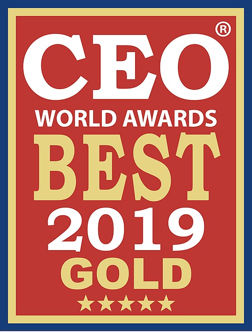 CEO World Award Best 2019 Gold