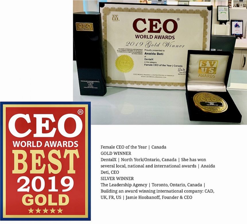 CEO World Awards Female CEO of The Year