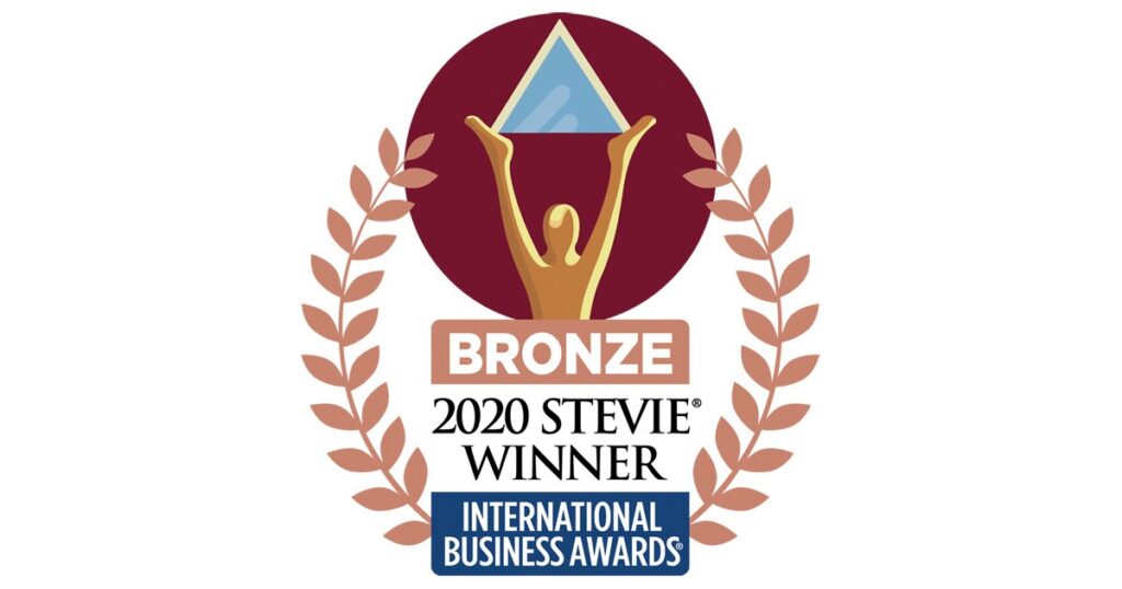 2020 Stevie Awards Winner 1