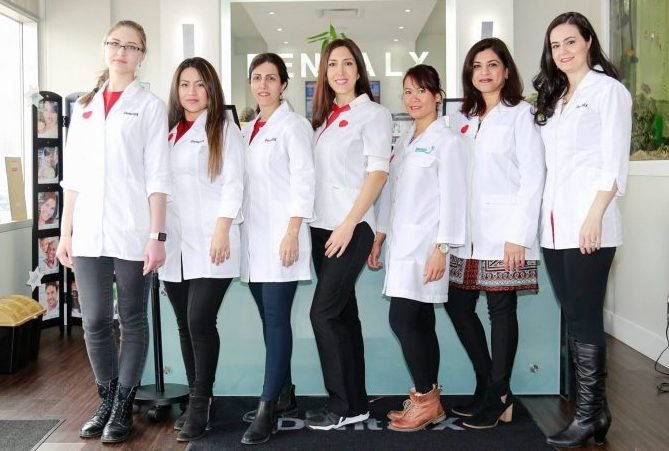 dental staff at north york dental office