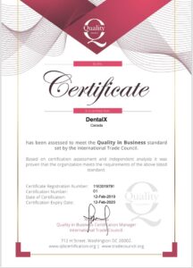 business quality certificate