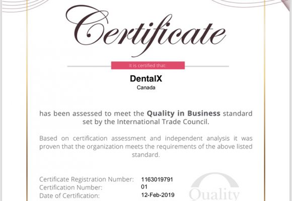 business quality certificate
